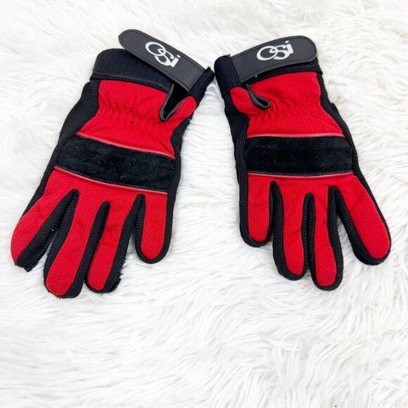 Osi Cool Ventilated Mesh Leather Motorcycle Street Gloves - Picture 1 of 3